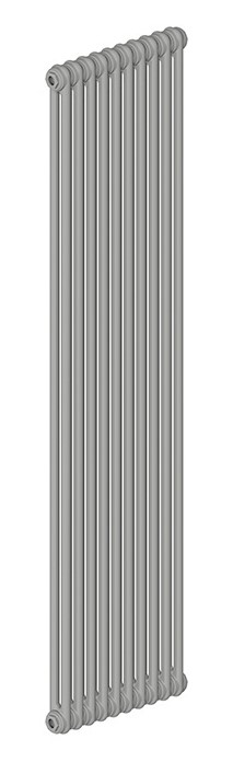 Дизайн-радиатор стальной IRSAP TESI 21800/08 бок.подкл. Т30 3/4" cod.03 (серый Манхэттен)