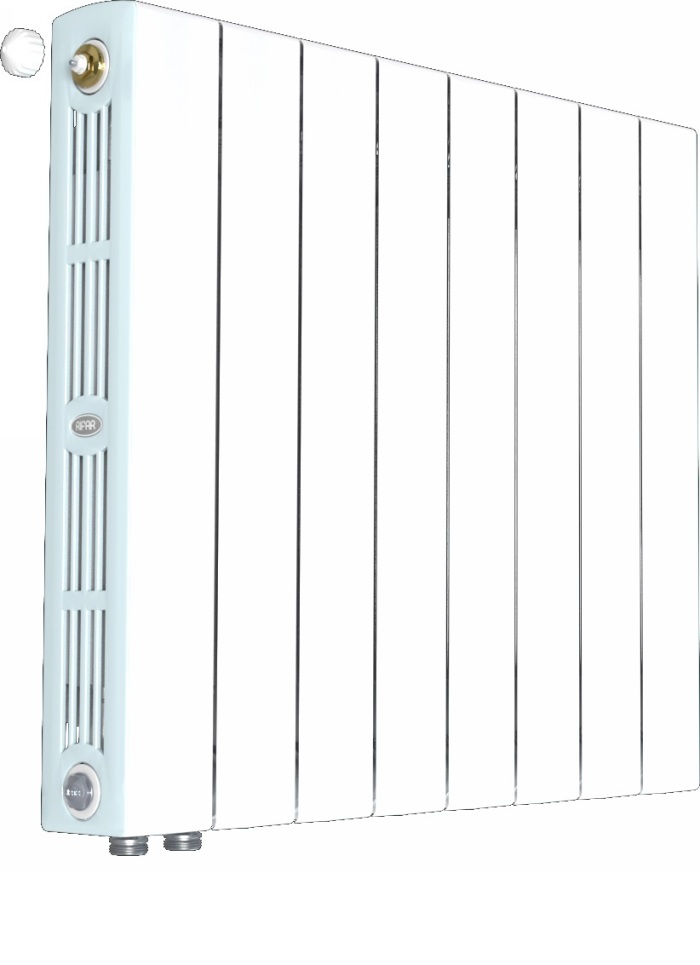 Радиатор биметаллический RIFAR SUPReMO VENTIL 350 SVL 12 секц. (белый RAL 9016)