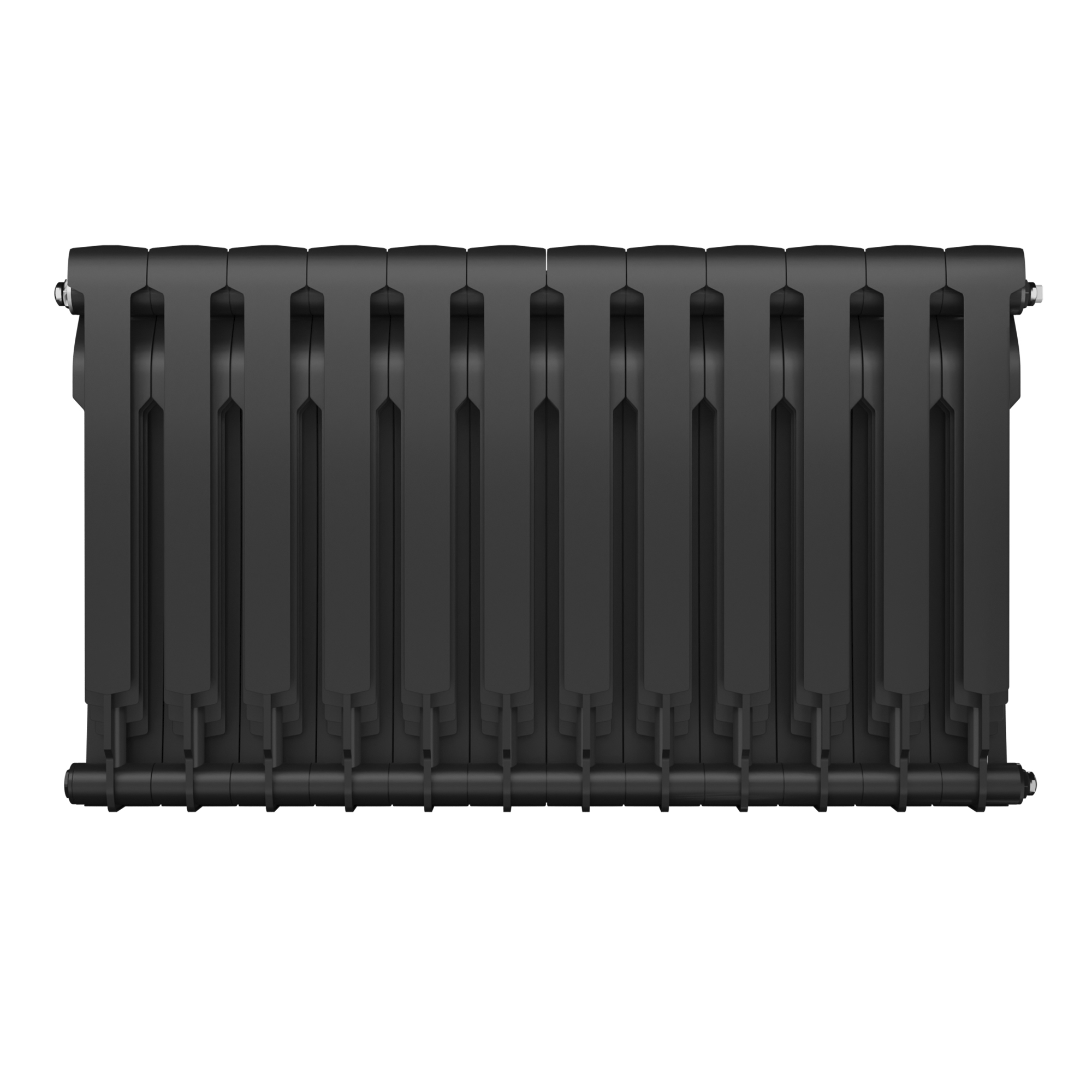 Радиатор биметаллический Royal Thermo BiLiner B Черный 500 x 87 12 секций