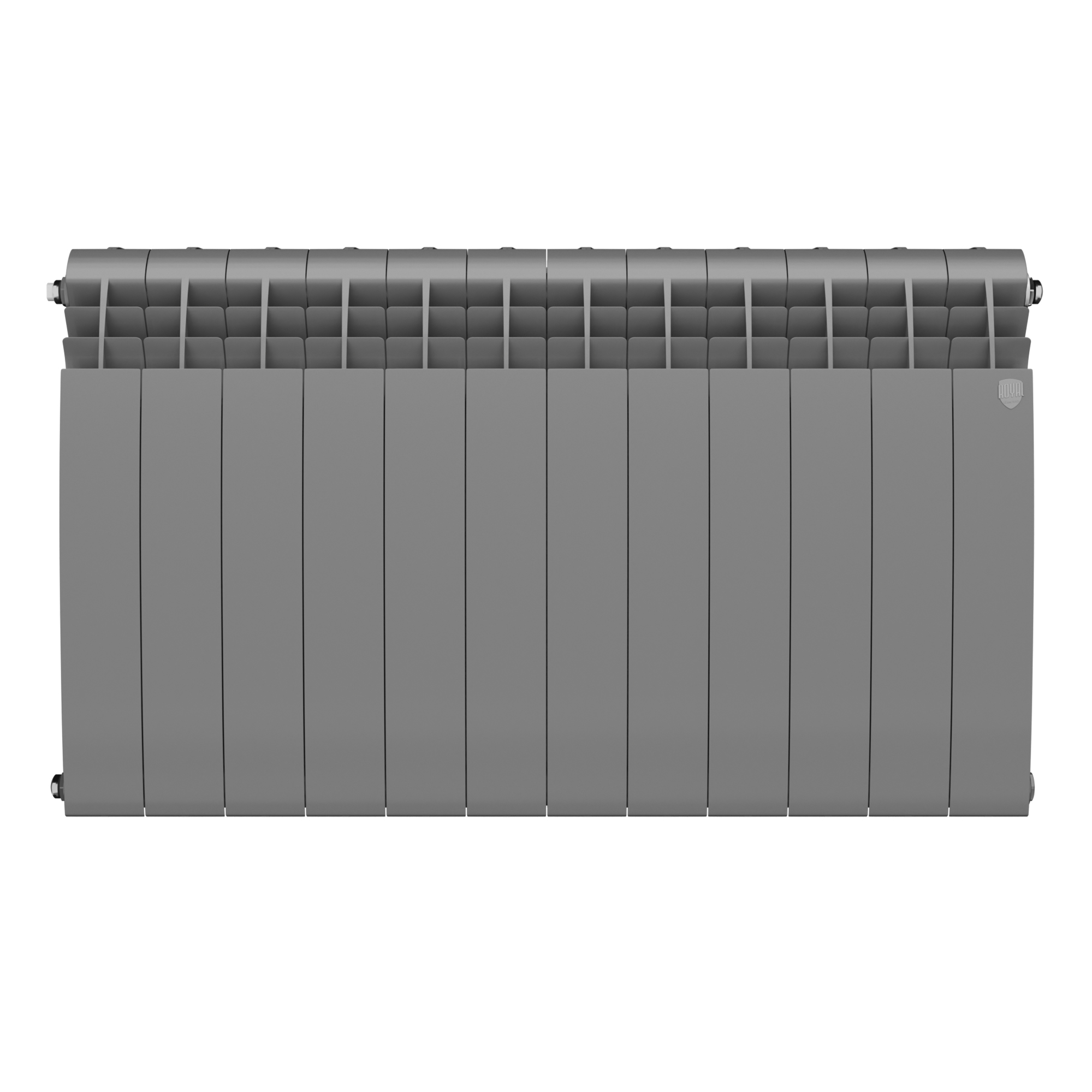 Радиатор биметаллический Royal Thermo BiLiner B Серебристый 500 x 87 12 секций