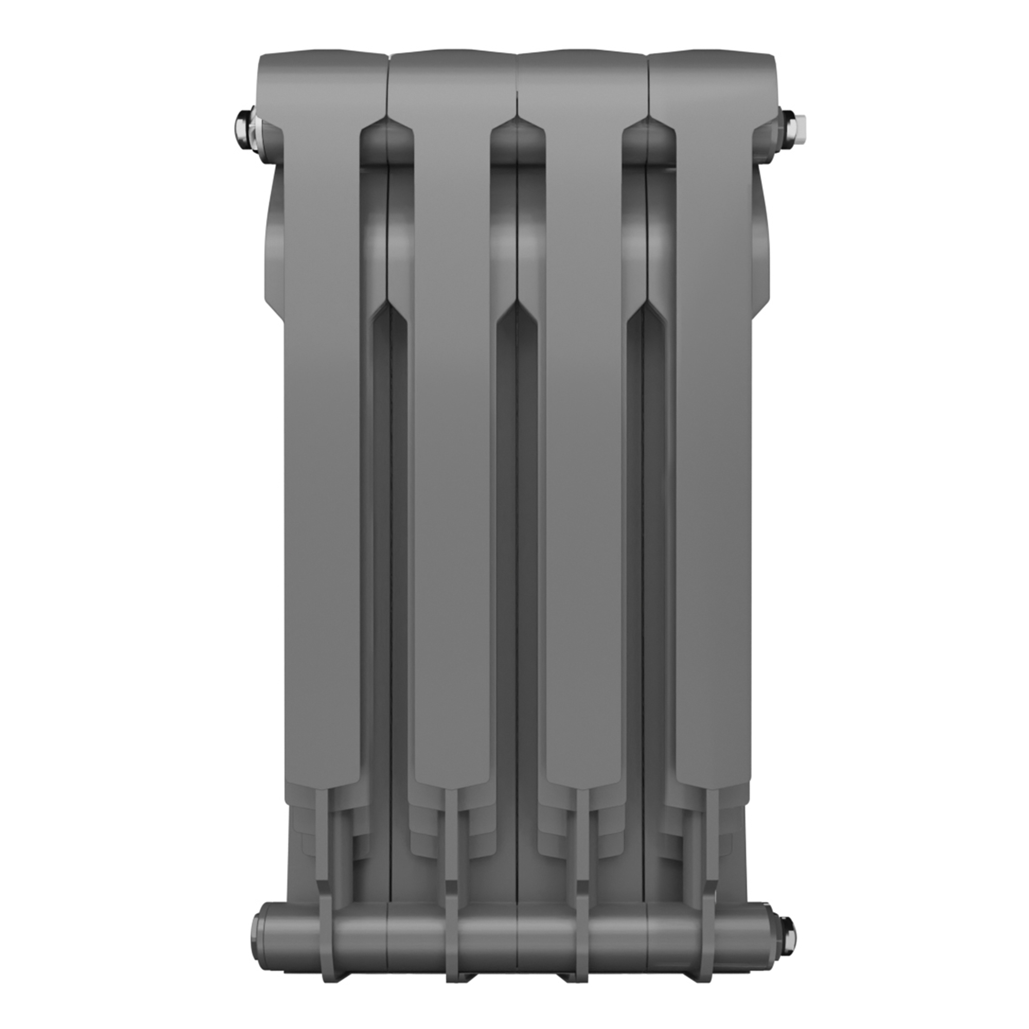 Радиатор биметаллический Royal Thermo BiLiner B Серебристый 500 x 87 4 секции