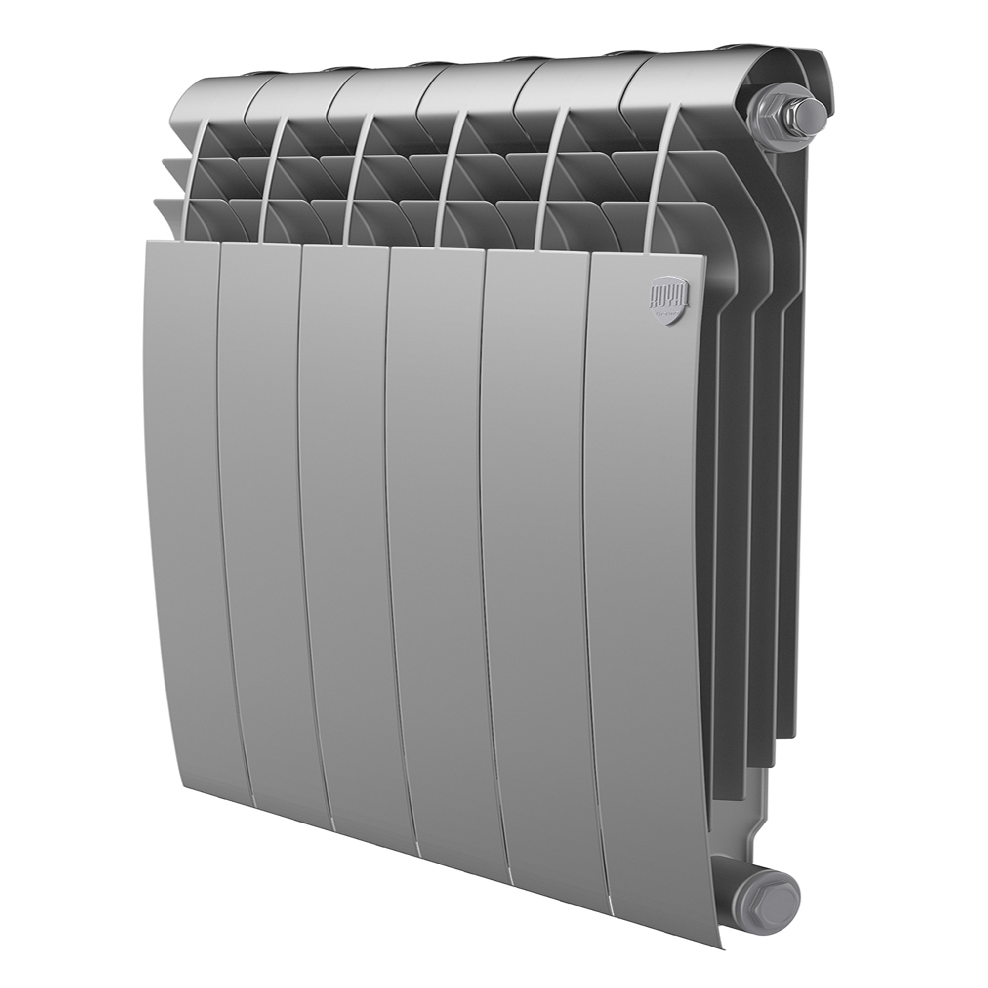 Радиатор биметаллический Royal Thermo BiLiner B Серебристый 500 x 87 6 секций