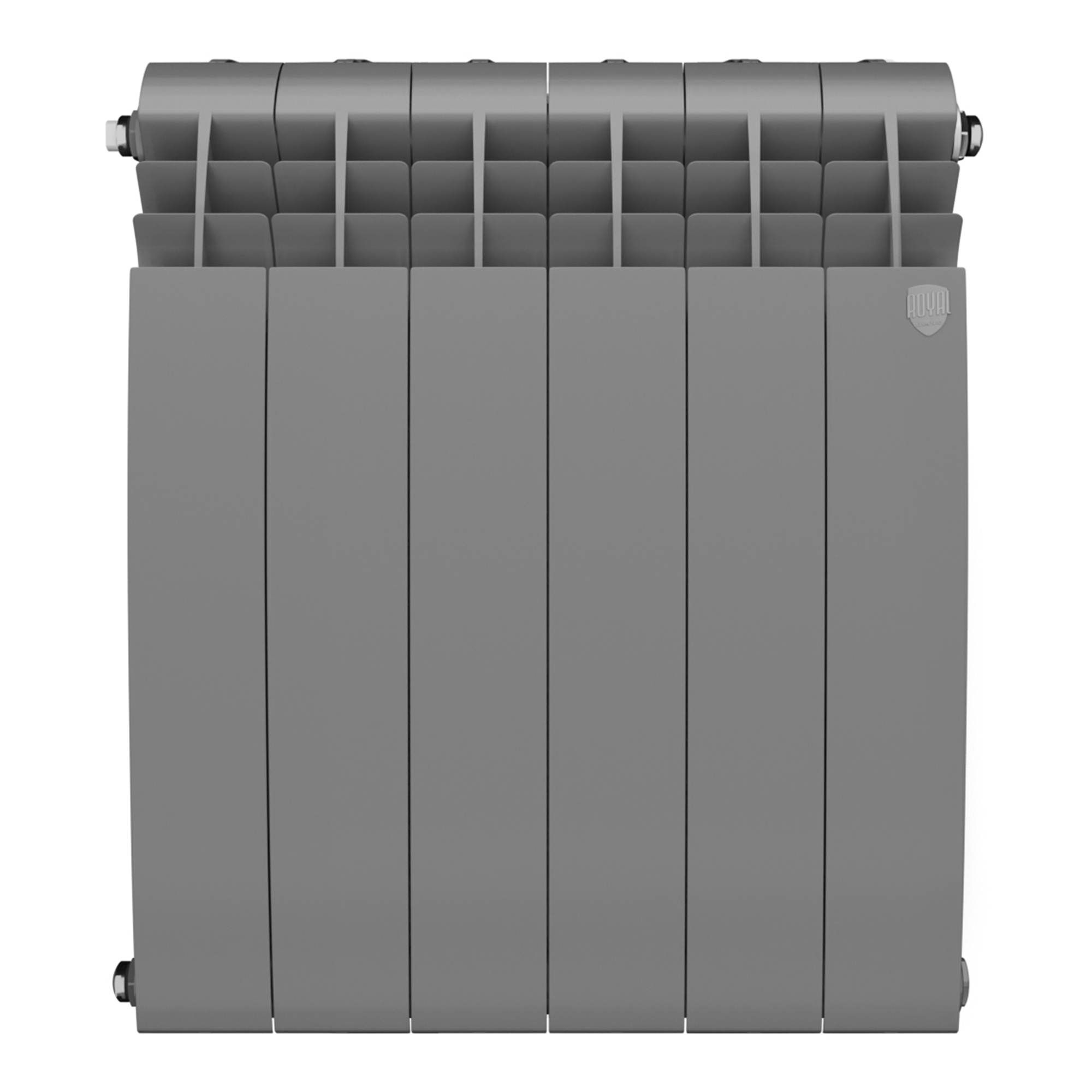 Радиатор биметаллический Royal Thermo BiLiner B Серебристый 500 x 87 6 секций