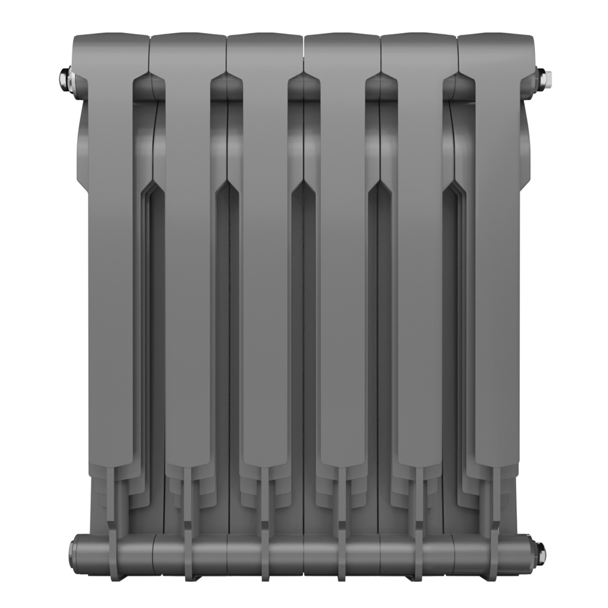 Радиатор биметаллический Royal Thermo BiLiner B Серебристый 500 x 87 6 секций
