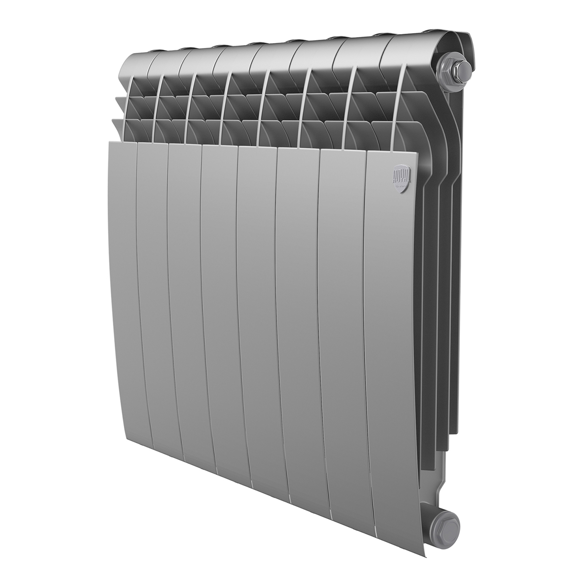 Радиатор биметаллический Royal Thermo BiLiner B Серебристый 500 x 87 8 секций