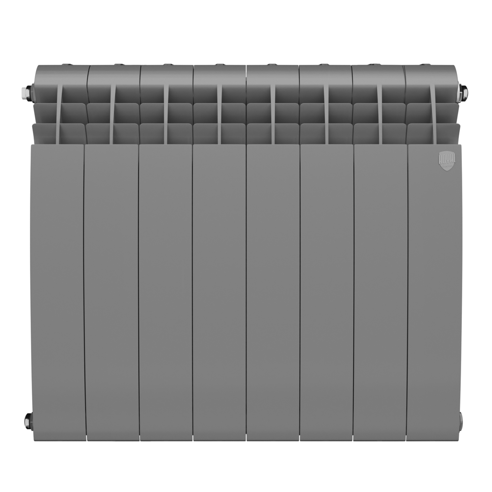 Радиатор биметаллический Royal Thermo BiLiner B Серебристый 500 x 87 8 секций