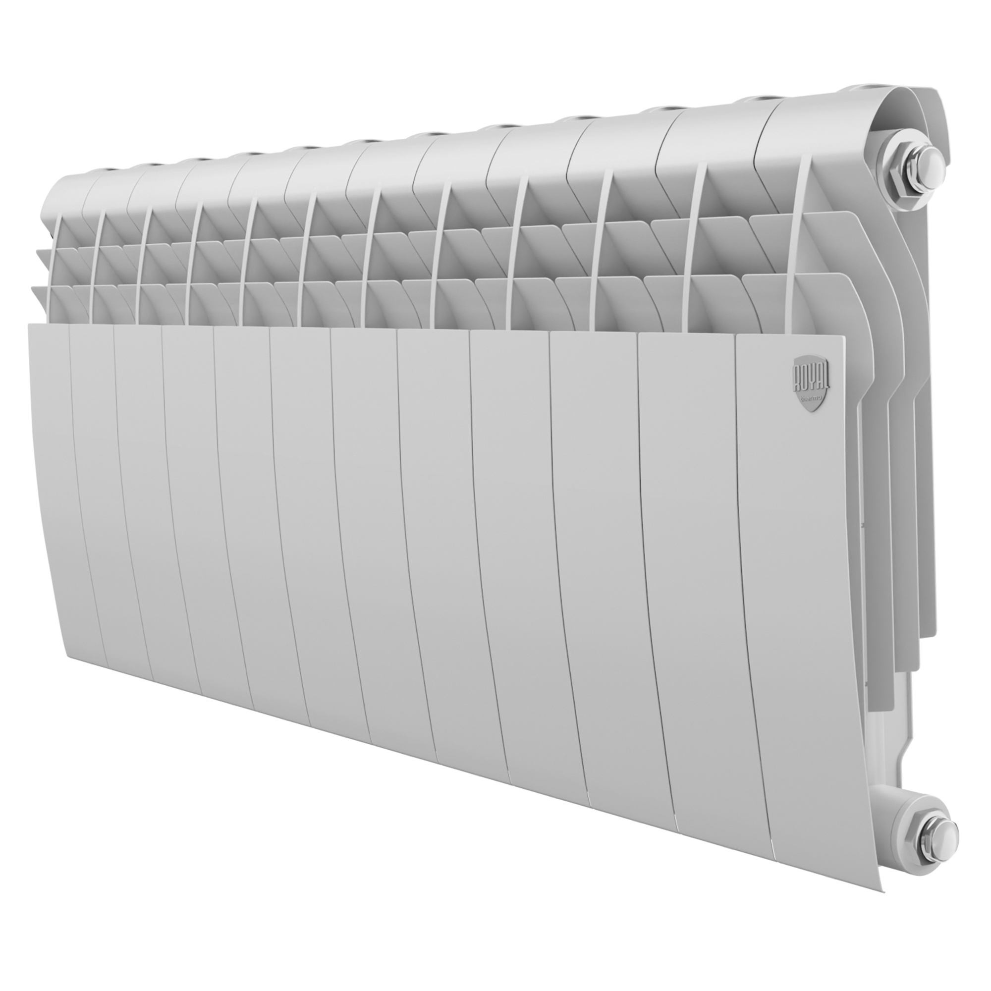 Радиатор биметаллический Royal Thermo Biliner B Белый 350 х 87 8 секций