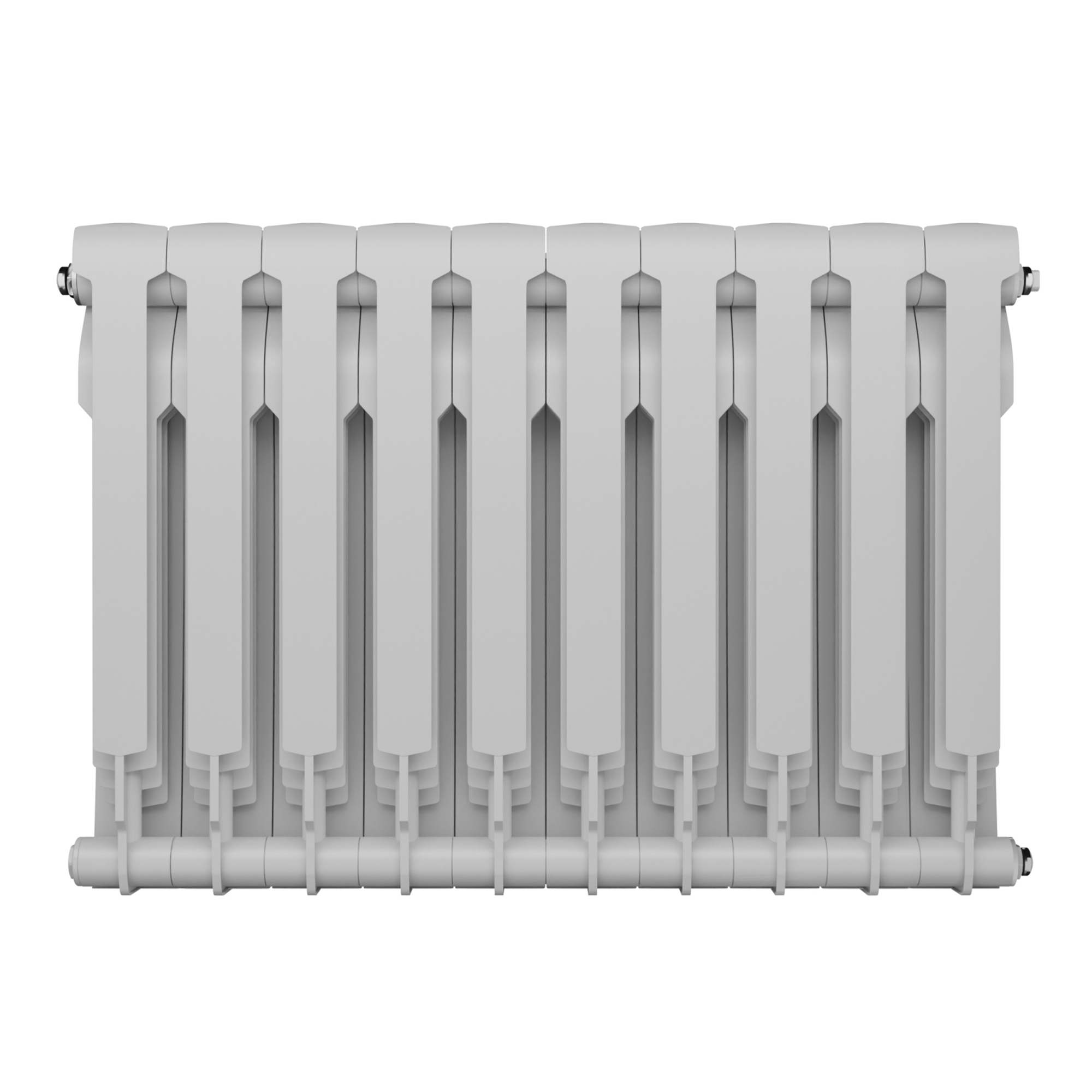 Радиатор биметаллический Royal Thermo BiLiner B Белый 500 x 87 10 секций