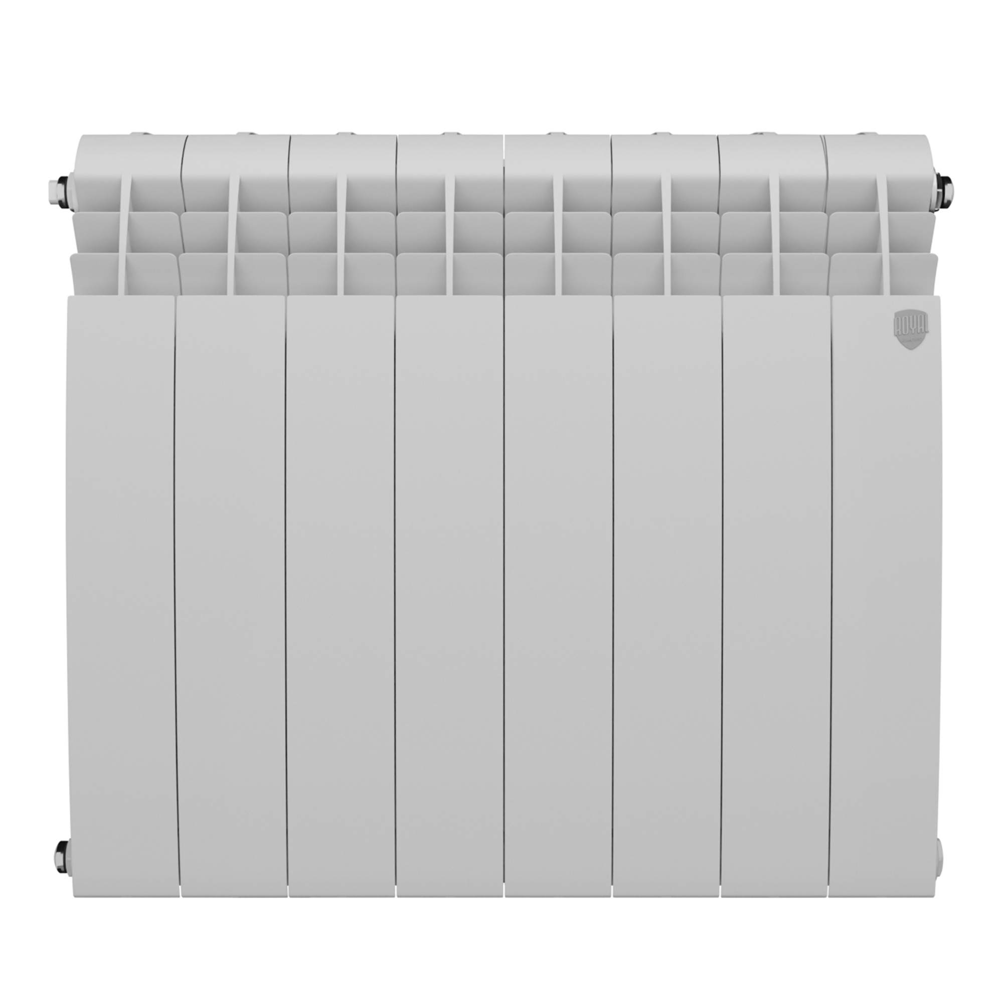 Радиатор биметаллический Royal Thermo BiLiner B Белый 500 x 87 8 секций