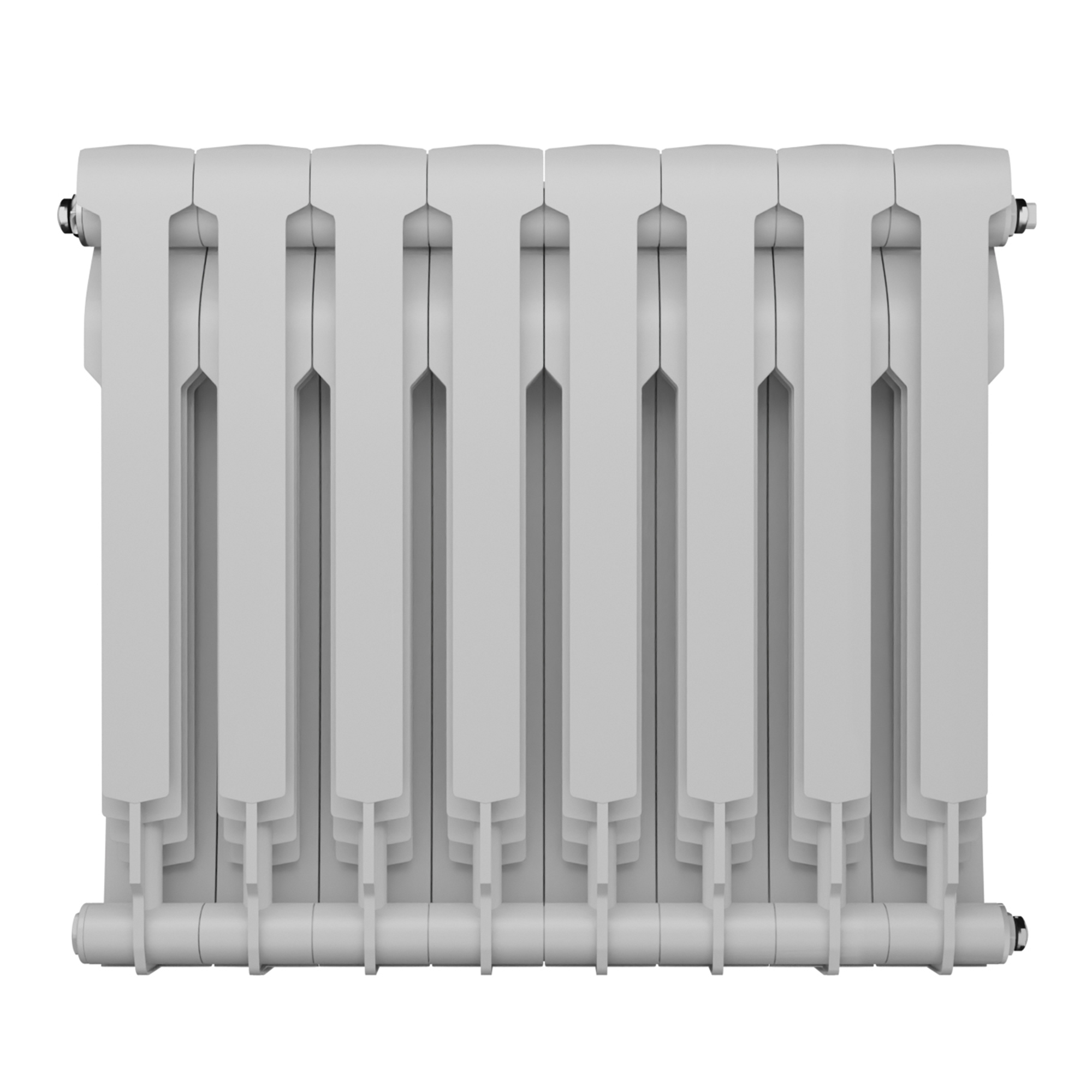 Радиатор биметаллический Royal Thermo BiLiner B Белый 500 x 87 8 секций