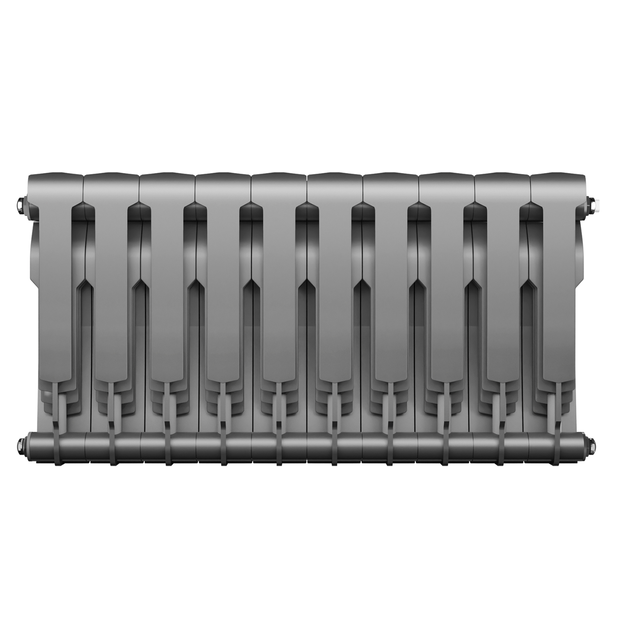 Радиатор биметаллический Royal Thermo Biliner B Серебристый 350 х 87 10 секций