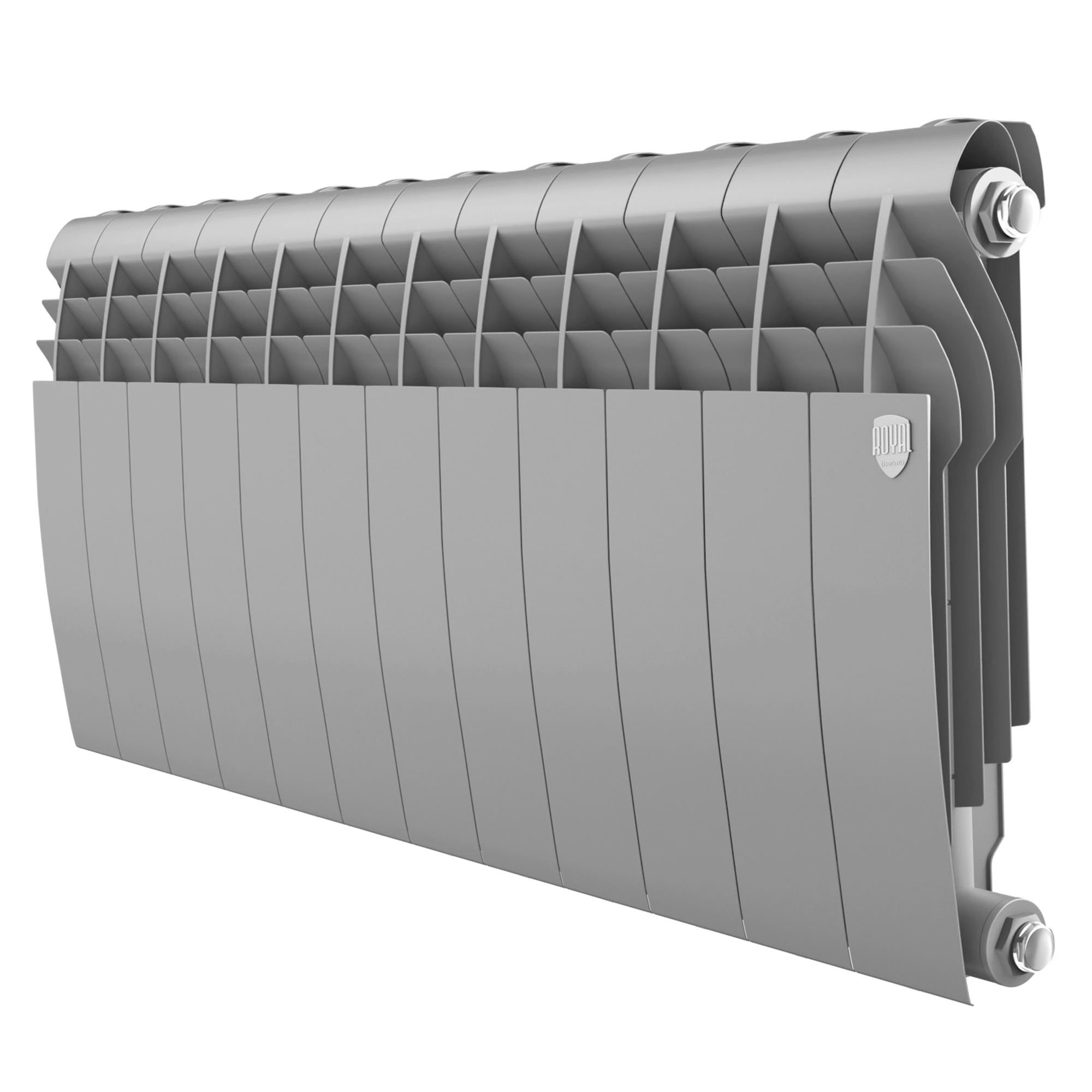 Радиатор биметаллический Royal Thermo Biliner B Серебристый 350 х 87 12 секций