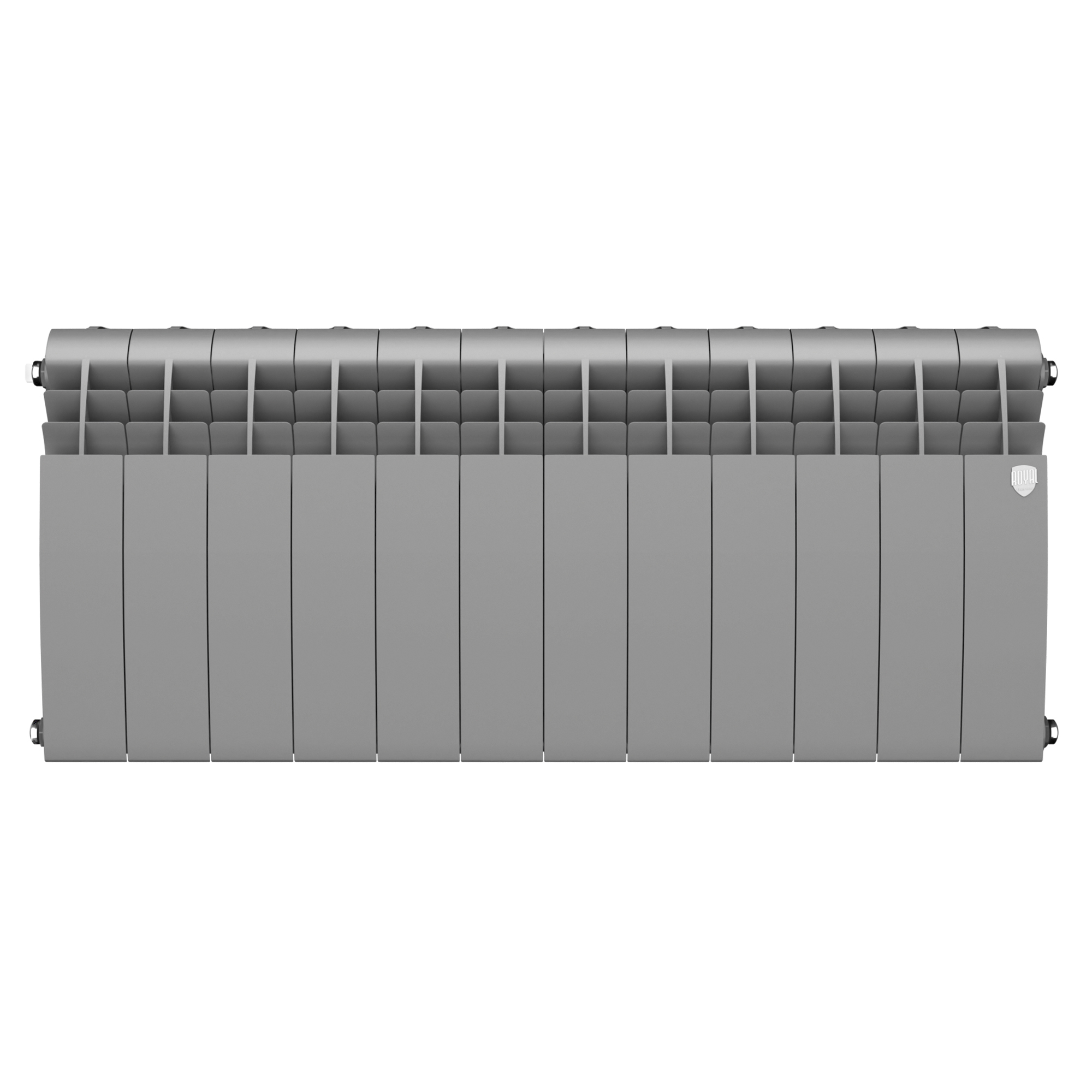 Радиатор биметаллический Royal Thermo Biliner B Серебристый 350 х 87 12 секций