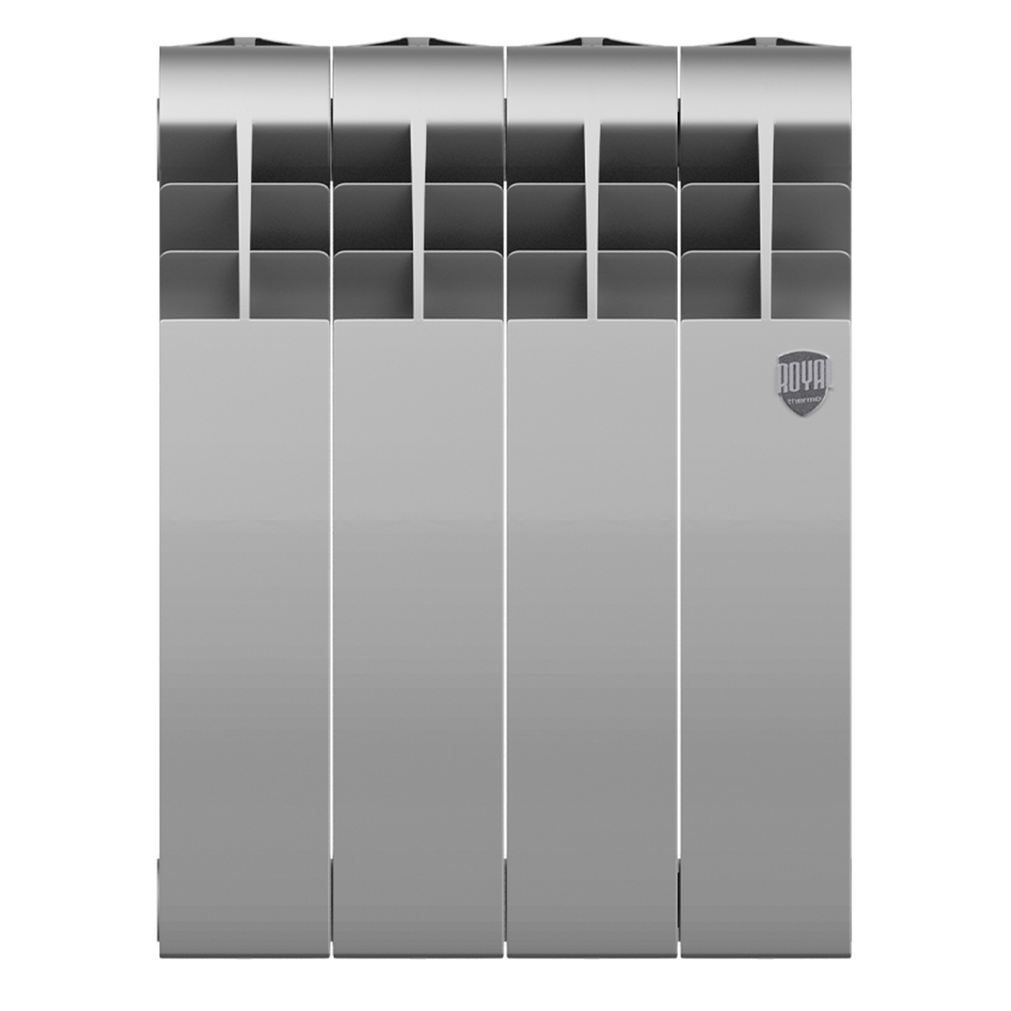 Радиатор биметаллический Royal Thermo Biliner B Серебристый 350 х 87 4 секции