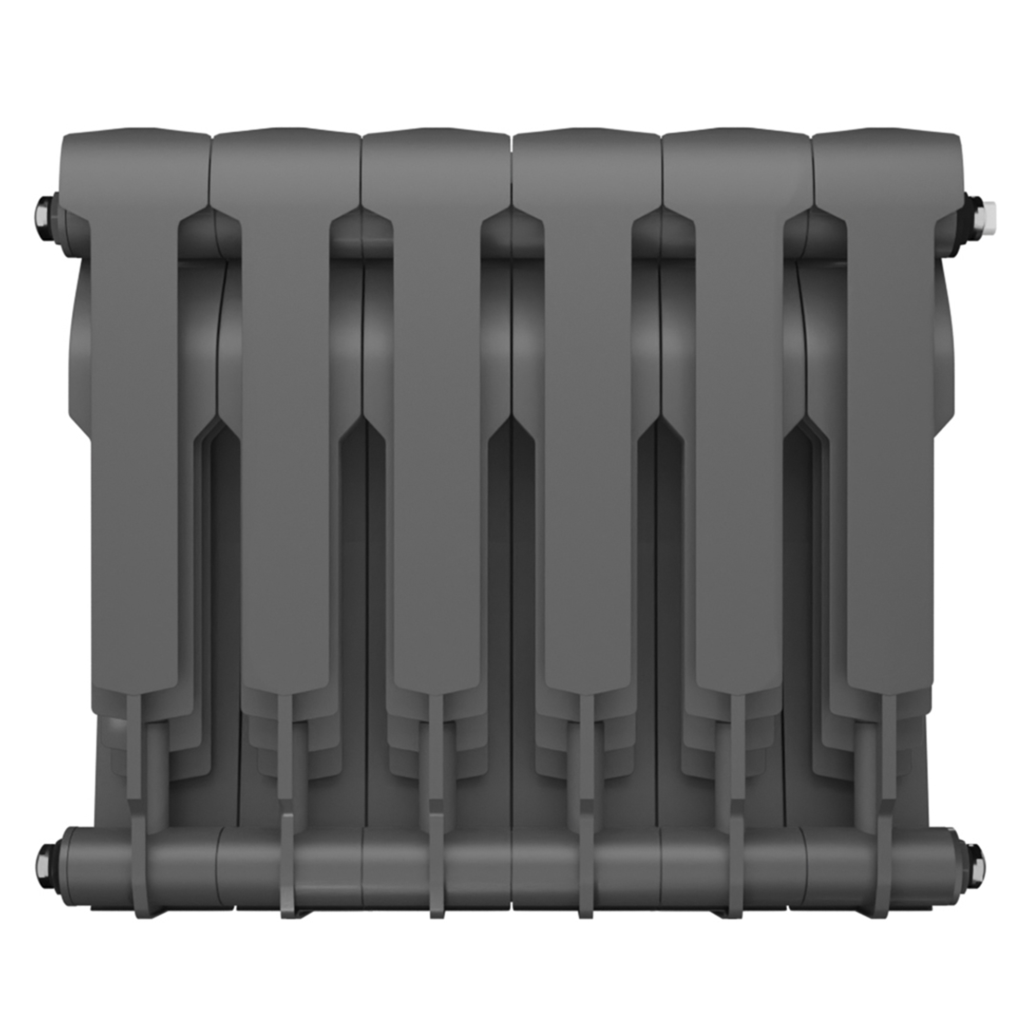 Радиатор биметаллический Royal Thermo Biliner B Серебристый 350 х 87 6 секций
