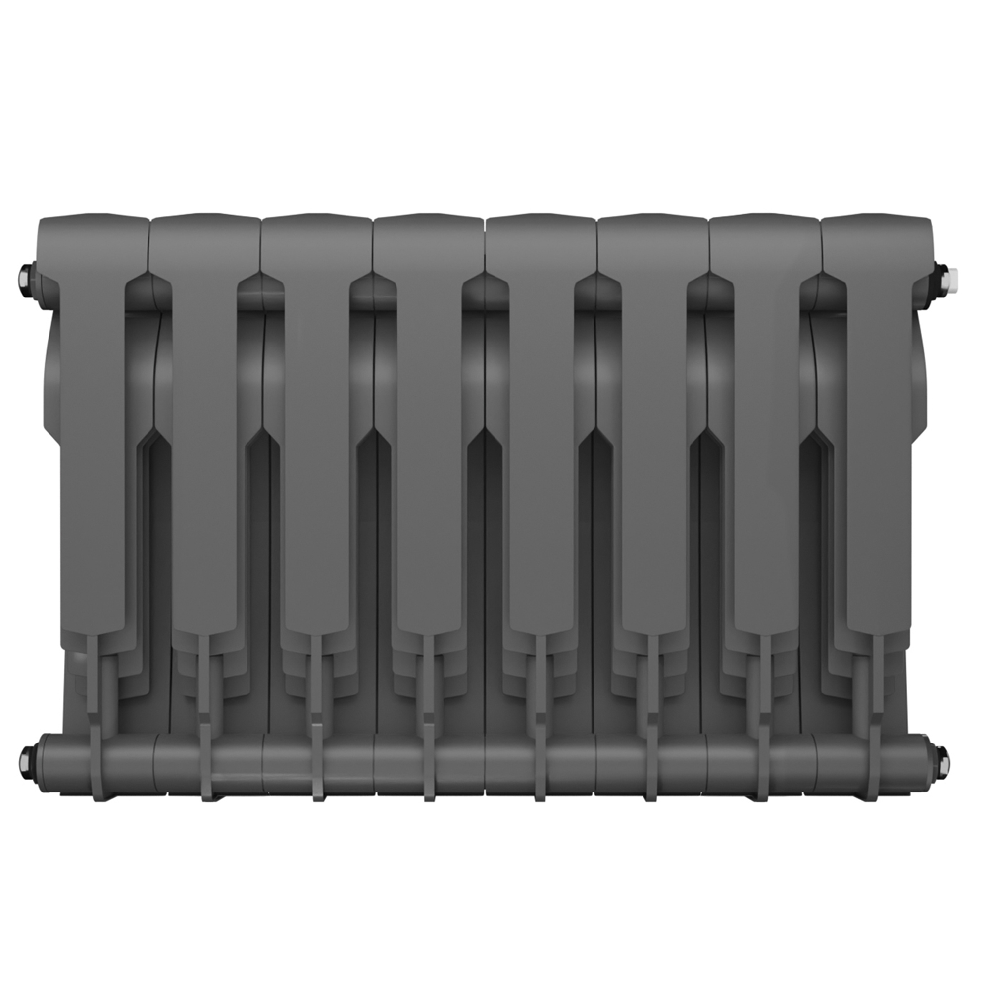 Радиатор биметаллический Royal Thermo Biliner B Серебристый 350 х 87 8 секций