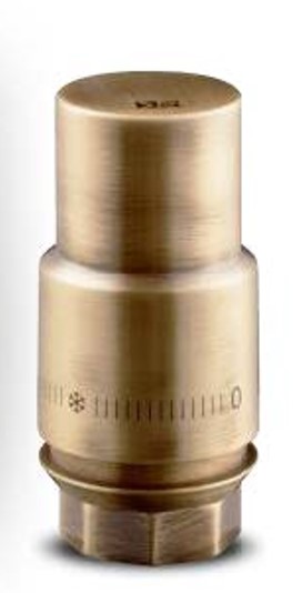 Термоголовка жидкостная ROYAL THERMO Design М30х1,5 (бронза)