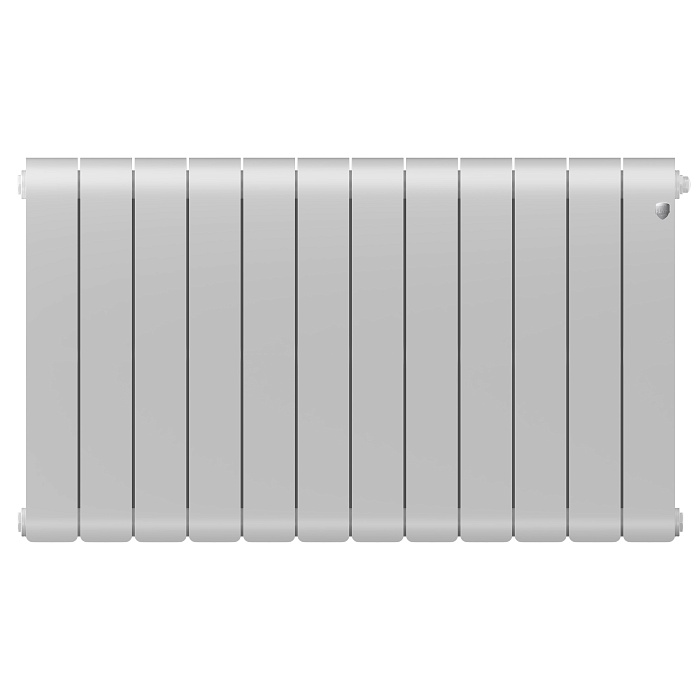 Дизайн-радиатор бимет. Royal Thermo Infinity Bianco Traffico 500 x 100 - 12 секц.