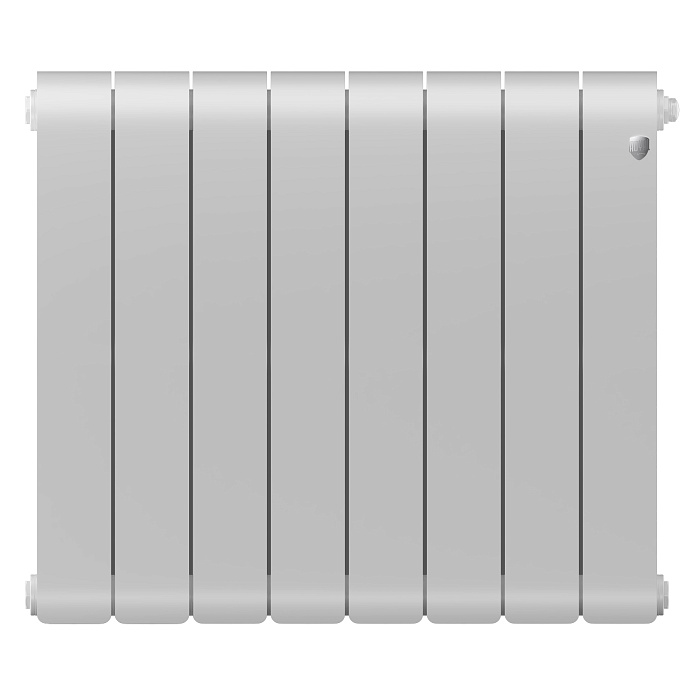 Дизайн-радиатор бимет. Royal Thermo Infinity Bianco Traffico 500 x 100 - 8 секц.