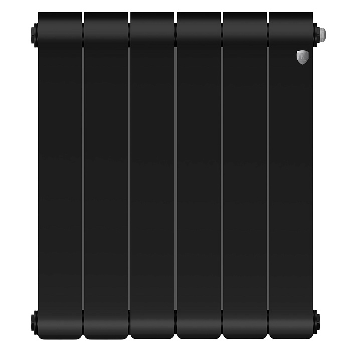 Дизайн-радиатор бимет. Royal Thermo Infinity Noir Sable 500 x 100 - 6 секц.