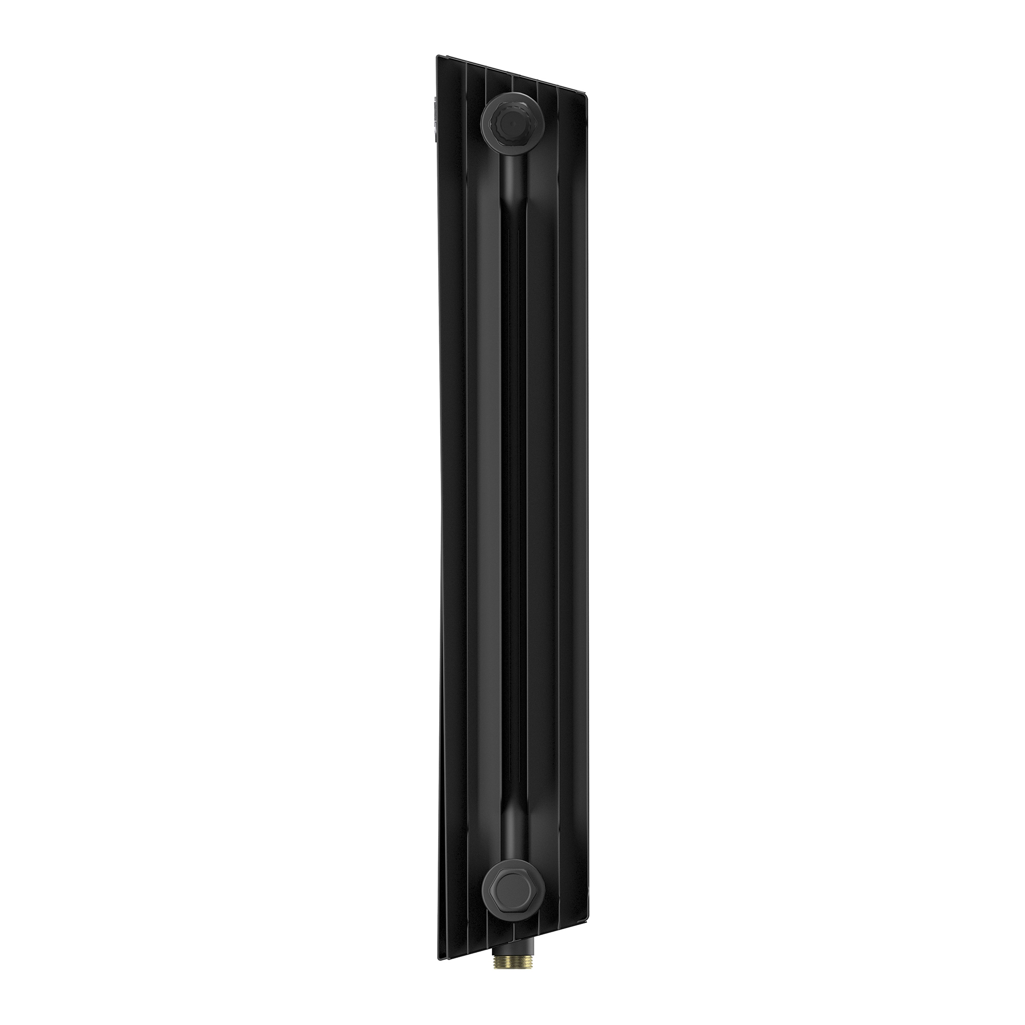 Дизайн-радиатор бимет. Royal Thermo PianoForte Чёрный VR 500 x 100 8 секц. (нижн. подкл.)
