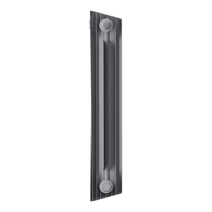Дизайн-радиатор бимет. Royal Thermo PianoForte Серебристый 500 x 100 - 4 секц.