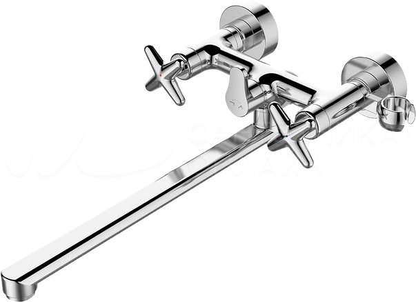 Смеситель для ванны с длинным изливом Iddis Acros