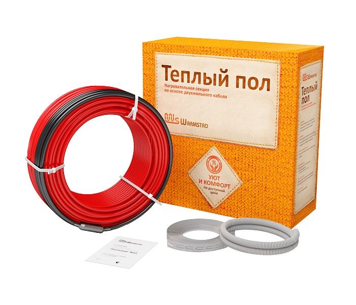 Кабель нагревательный "Warmstad" WSS 12,5 м/175 Вт