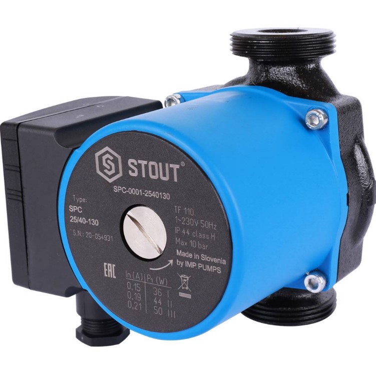 Насос циркуляционный Stout 25/40-130