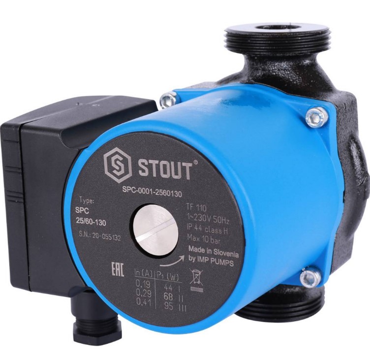 Насос циркуляционный Stout 25/60-130