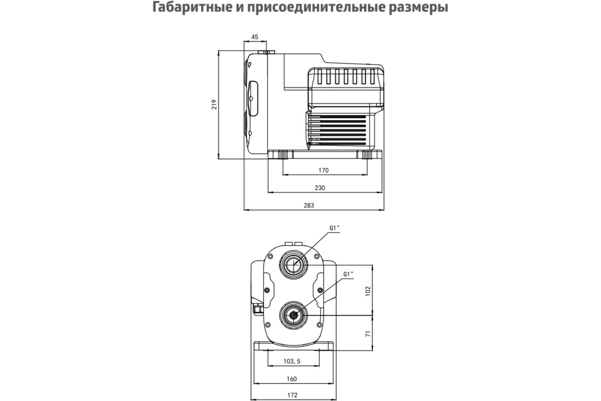 Насосная станция с частотным преобразователем Unipump SCA MINI