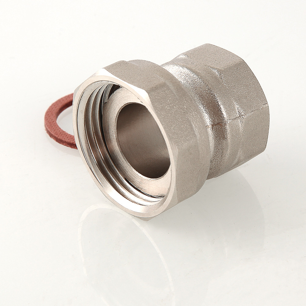 Полусгон прямой с накидной гайкой ВН, 3/4"х1/2